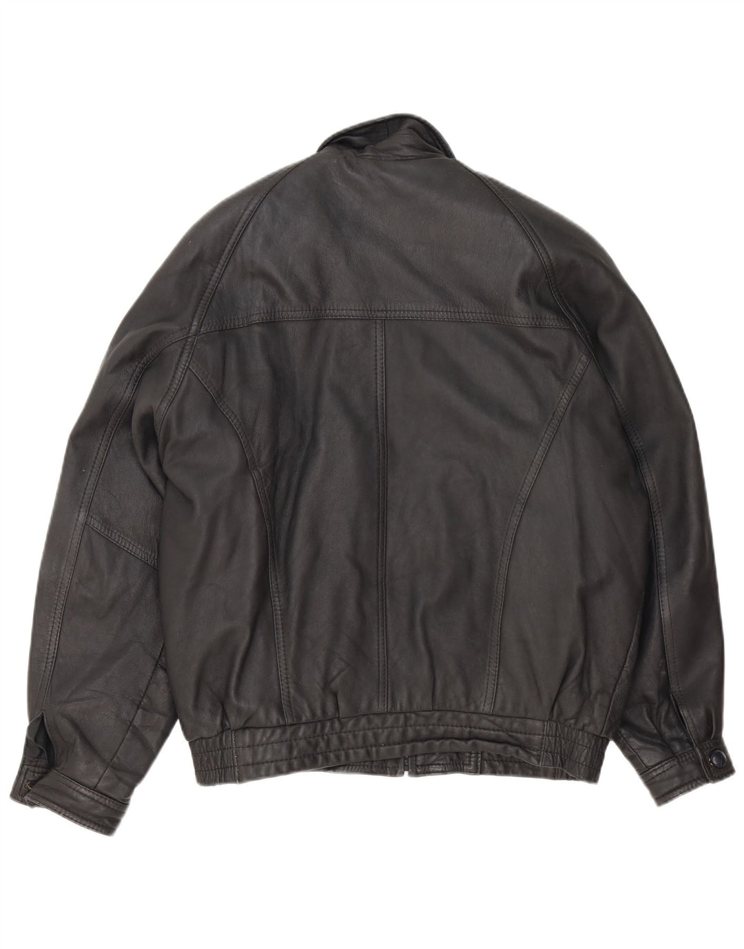 Fatigue Veste en cuir pour homme UK 40 Large Noir