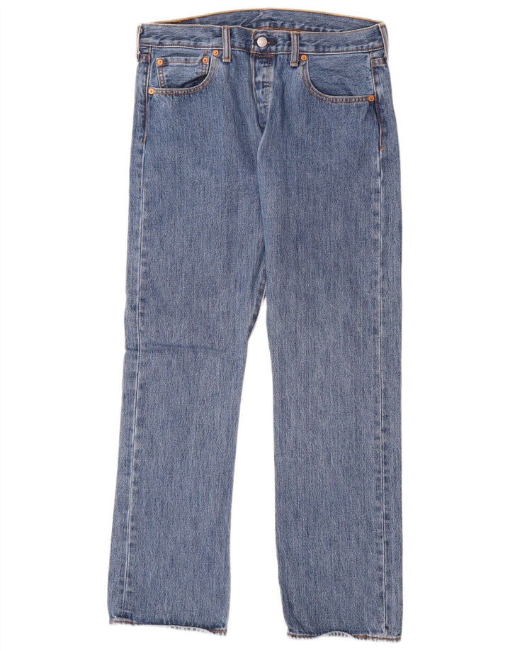 Levi's Jean Droit 501 Homme Bleu W34 L32 Coton