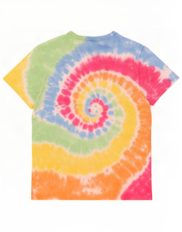J. Crew T-shirt teint en pièce pour homme en coton tie-dye multicolore moyen