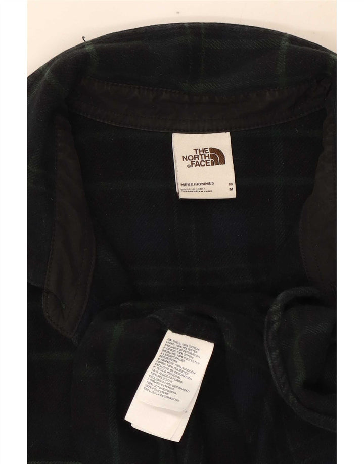 The North Face Chemise en flanelle pour homme en coton à carreaux bleu marine moyen