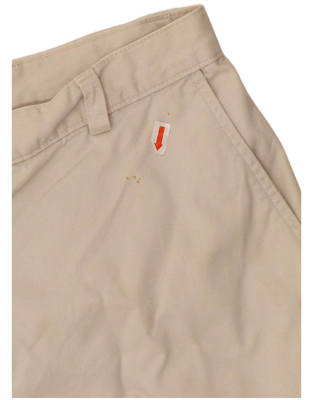 Eddie Bauer Short chino pour femme US 10 Large W30 Blanc