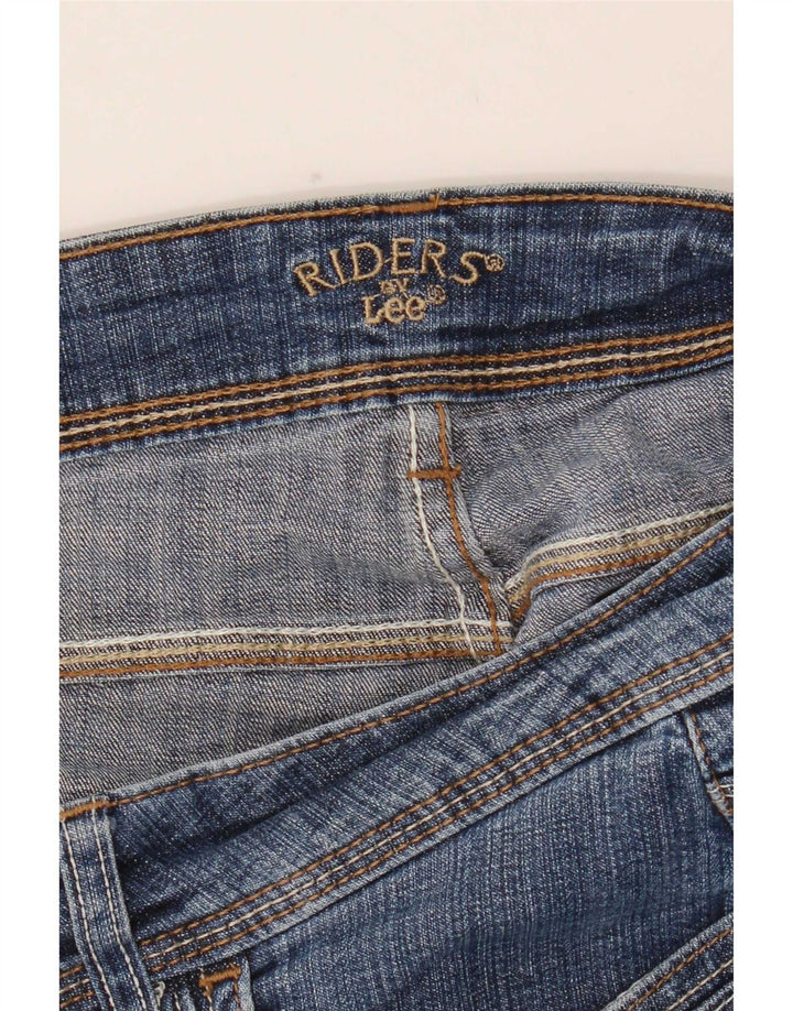 Lee Jeans Bootcut Riders pour femme US 12 Large W33 L27 Bleu Coton
