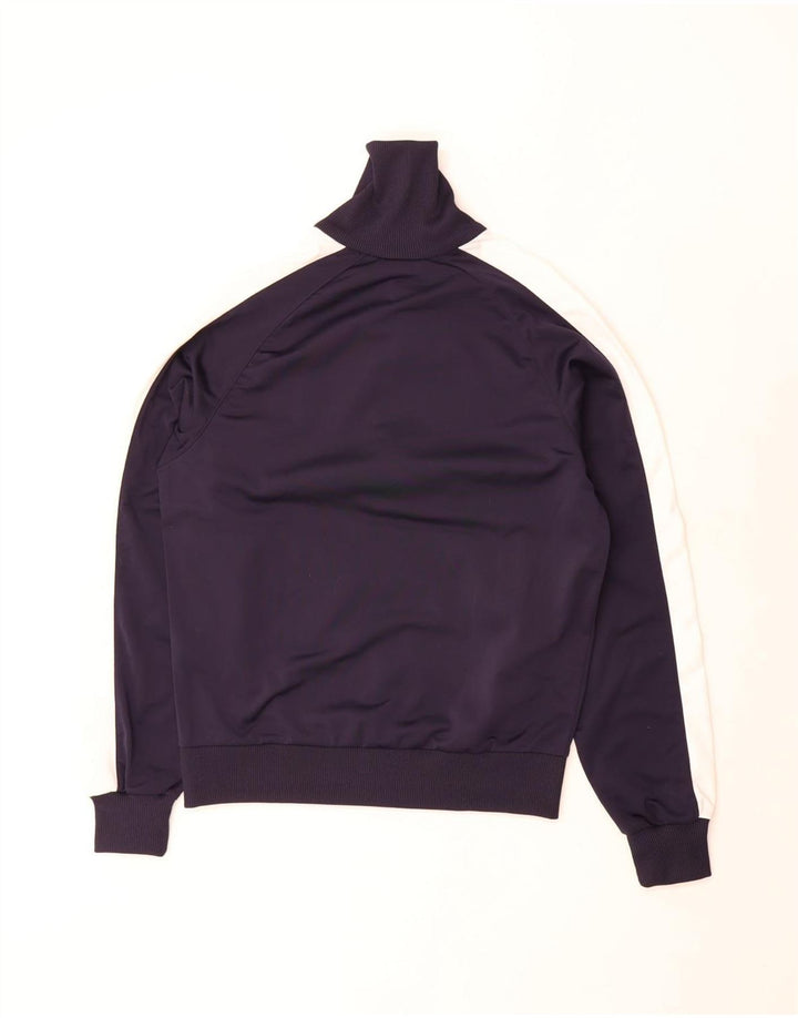 Puma Veste de Survêtement Homme Bleu Marine Moyen Polyester Colorblock