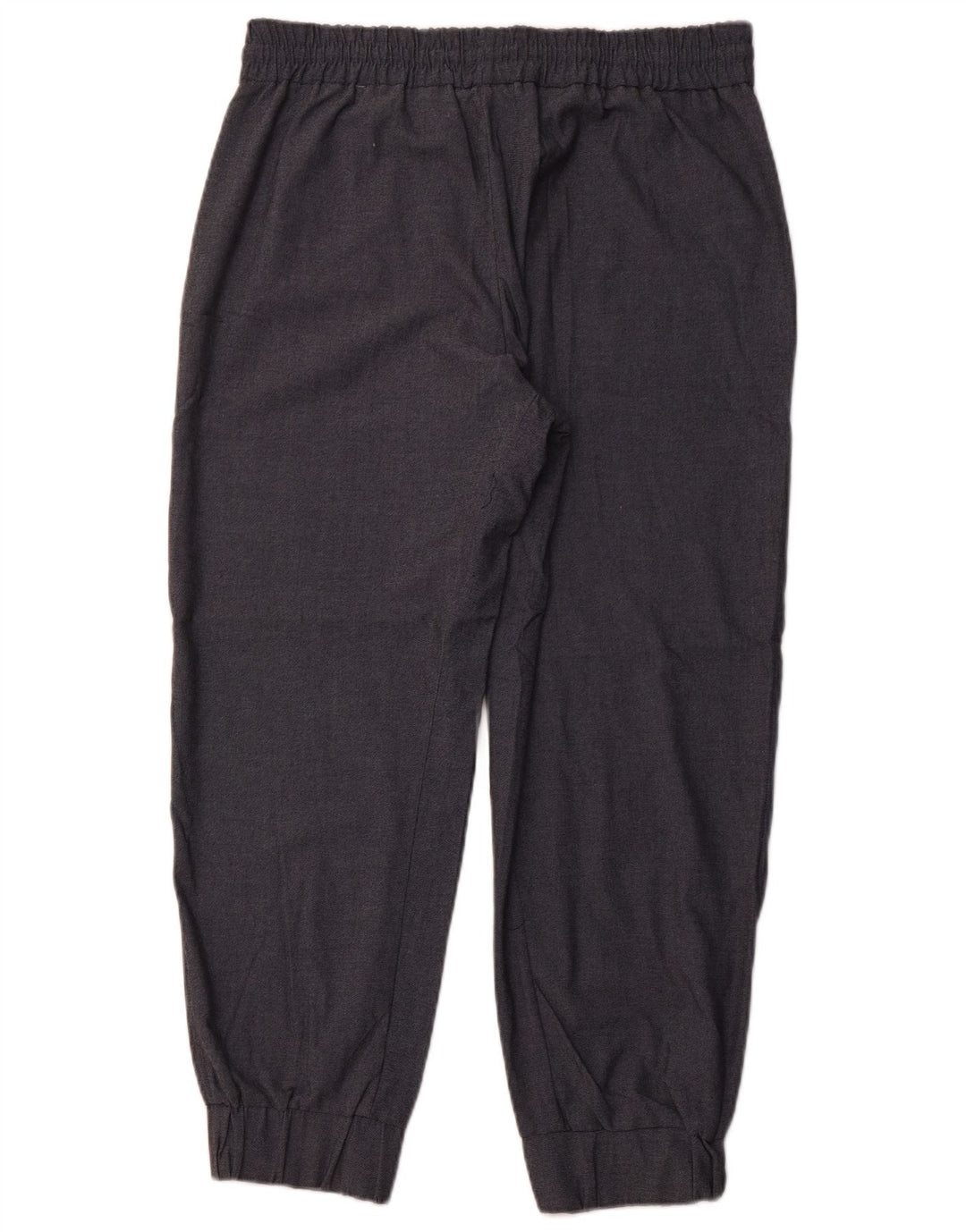 Pantalon Chino Joggers Femme ZARA XL W32 L27 Gris Polyester
