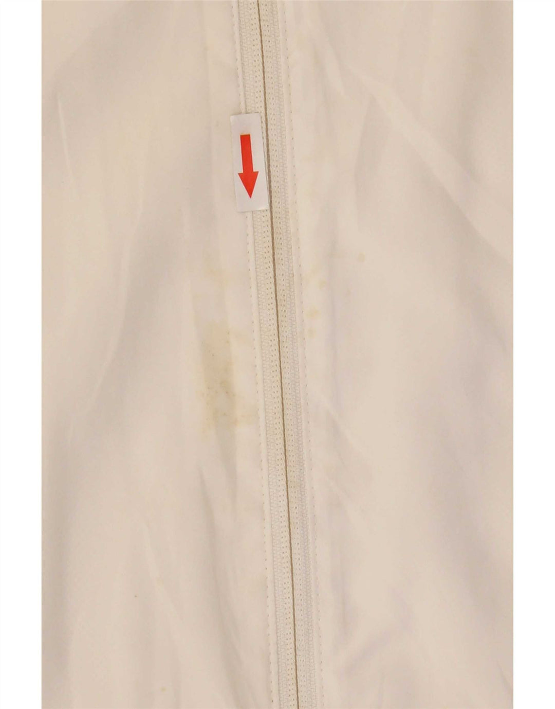 Puma Veste de survêtement pour homme Large Blanc Colorblock Polyester