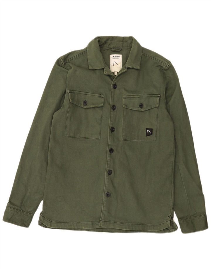 Chasin Chemise Homme Grand Coton Vert
