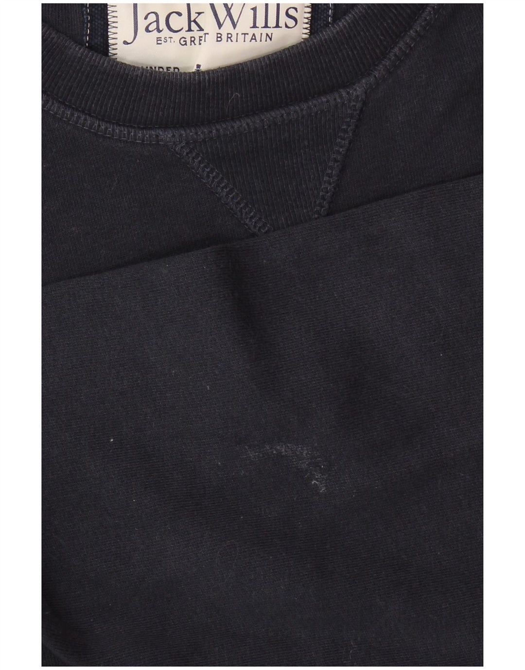 JACK WILLS Sweat-Shirt Homme Grand Bleu Marine Coton