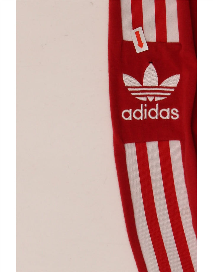 Adidas Leggings graphiques pour femmes UK 8 petit coton rouge