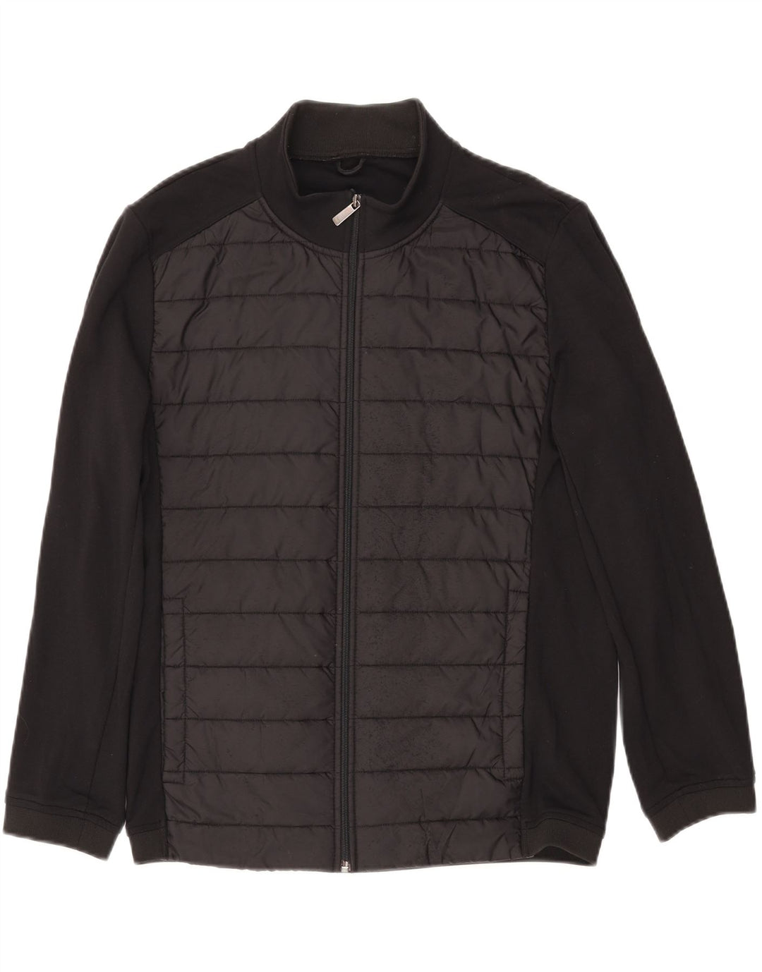 ZARA Hommes Survêtement Top Veste Grand Noir Polyester