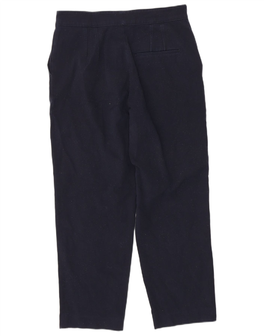 Massimo Dutti Pantalon court pour femme EU 40 Medium W30 L26 Bleu marine
