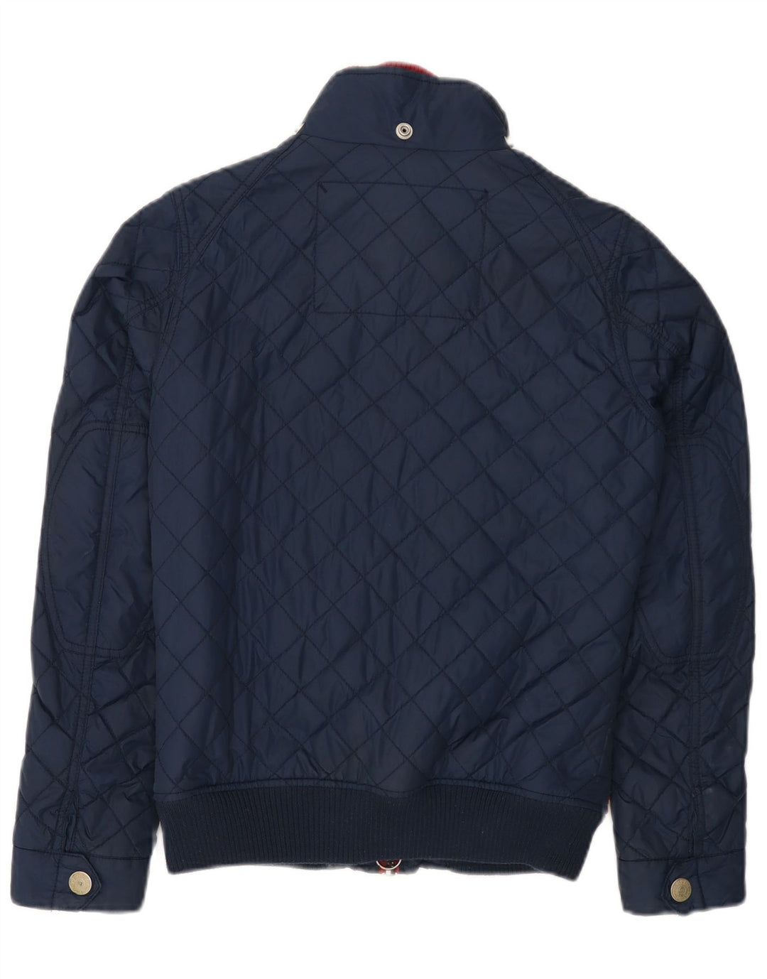 Superdry Veste matelassée pour femme UK 14 Medium Navy Blue Nylon