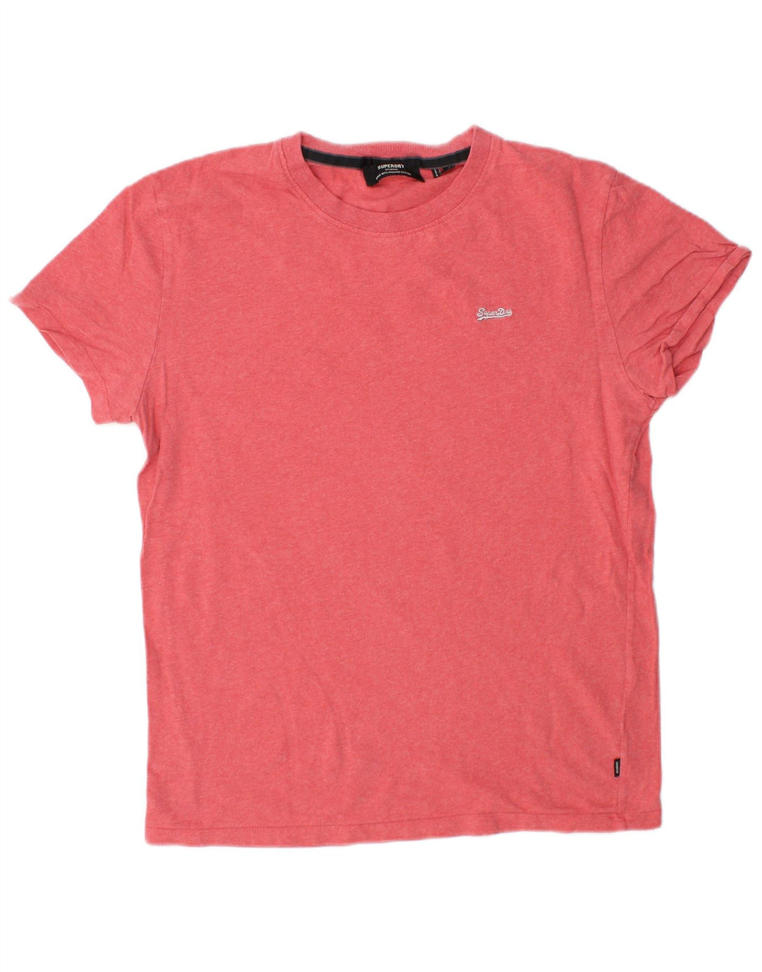 SUPERDRY T-Shirt Homme Rose Moyen