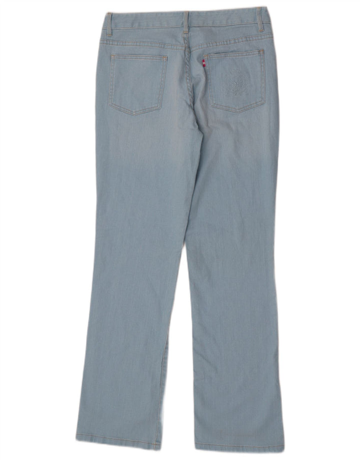 Joules Jean Bootcut Femme UK 12 Moyen W30 L32 Bleu Coton