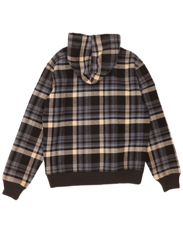 Marlboro Classics Veste bomber à capuche pour homme UK 42 XL Carreaux multicolores