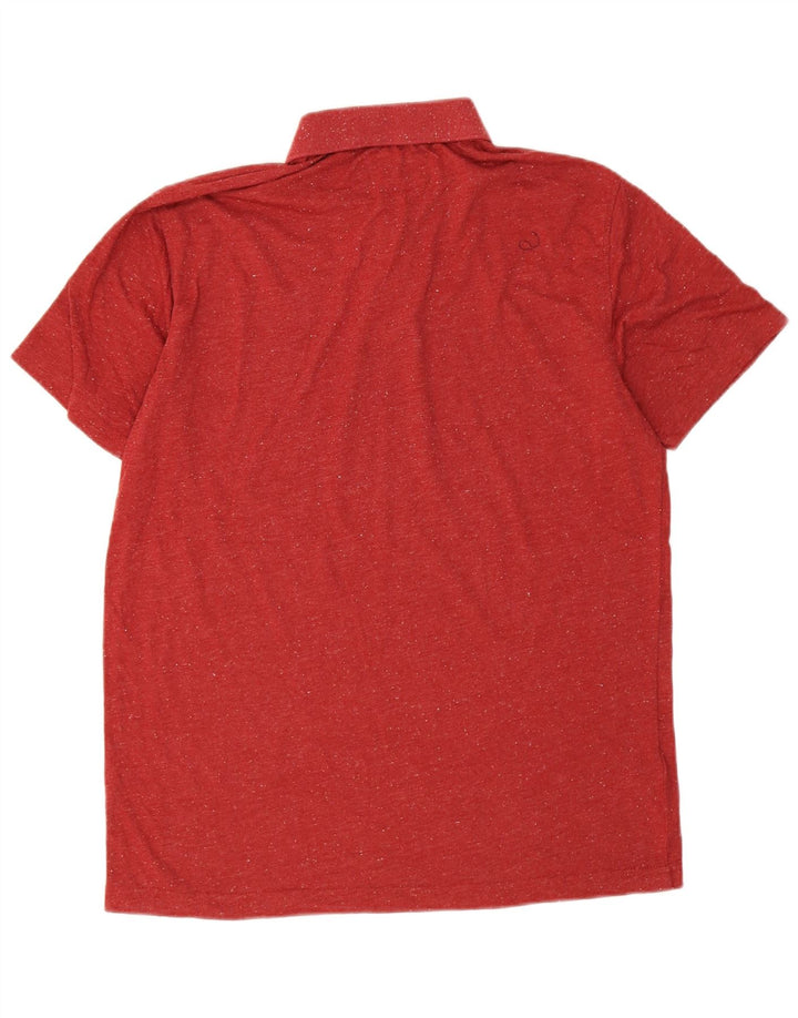 Penguin Polo Homme Rouge Moyen Moucheté Coton