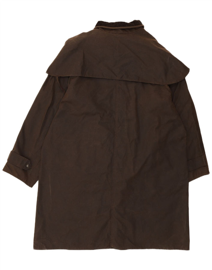 DRIZA - BONE Trench-coat en coton ciré pour homme UK 42 XL Coton marron