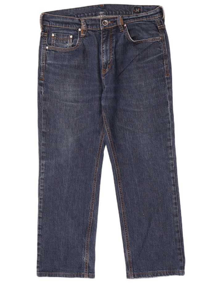 Jean droit homme Rifle W34 L26 bleu coton