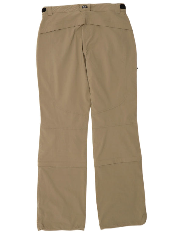 Icepeak Pantalon cargo de randonnée pour femme EU 40 Medium W30 L32 Kaki Polyester