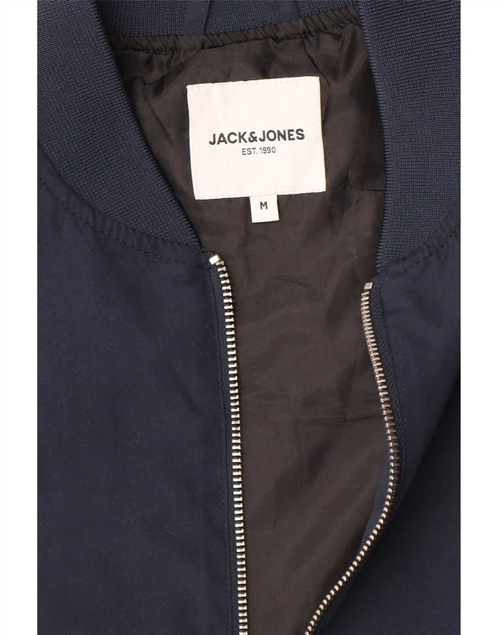 Jack & Jones Veste Bomber Homme UK 38 Bleu Marine Moyen