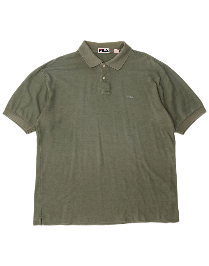 Fila Polo Homme IT 56 XL Vert Coton