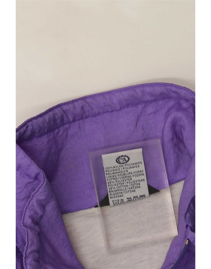 Rodeo Veste de pluie surdimensionnée pour femme EU 42 Large Violet Nylon