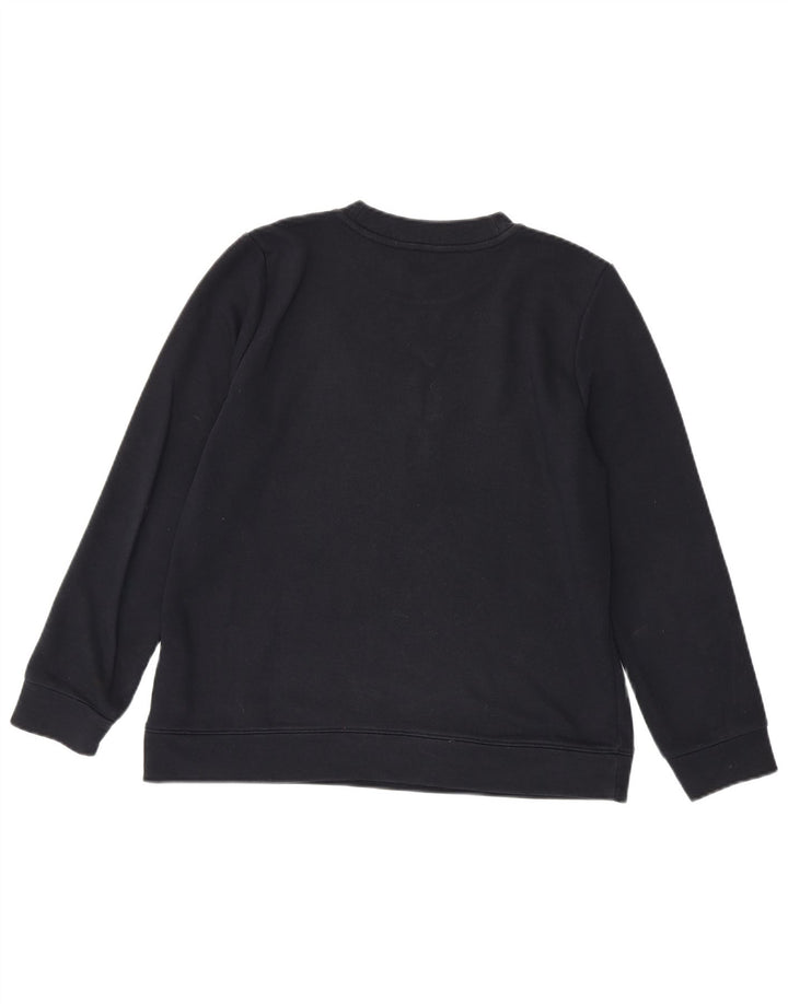 Tommy Hilfiger Sweat-shirt graphique pour femme UK 14 Bleu marine moyen