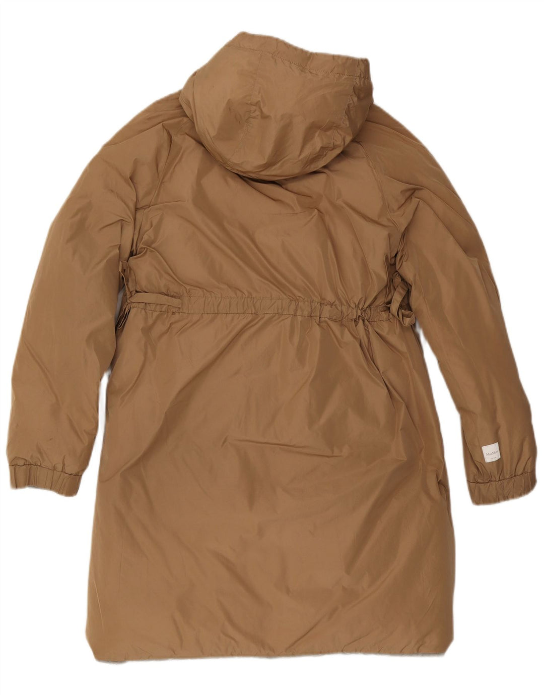 Max Mara Manteau matelassé réversible à capuche pour femme UK 10 Small Beige Polyamide
