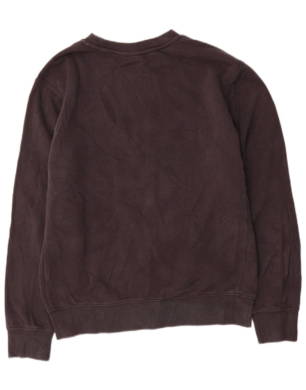 Nike Sweat-shirt pour homme en coton noir Taille S