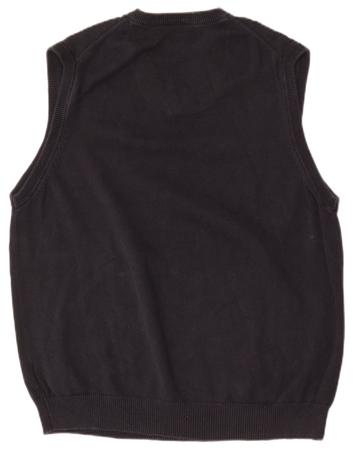 Marks & Spencer Débardeur coupe classique pour homme en coton noir Taille L