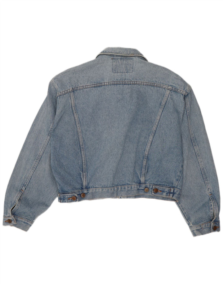 Wild Veste en jean courte pour homme UK 38 Bleu moyen Coton