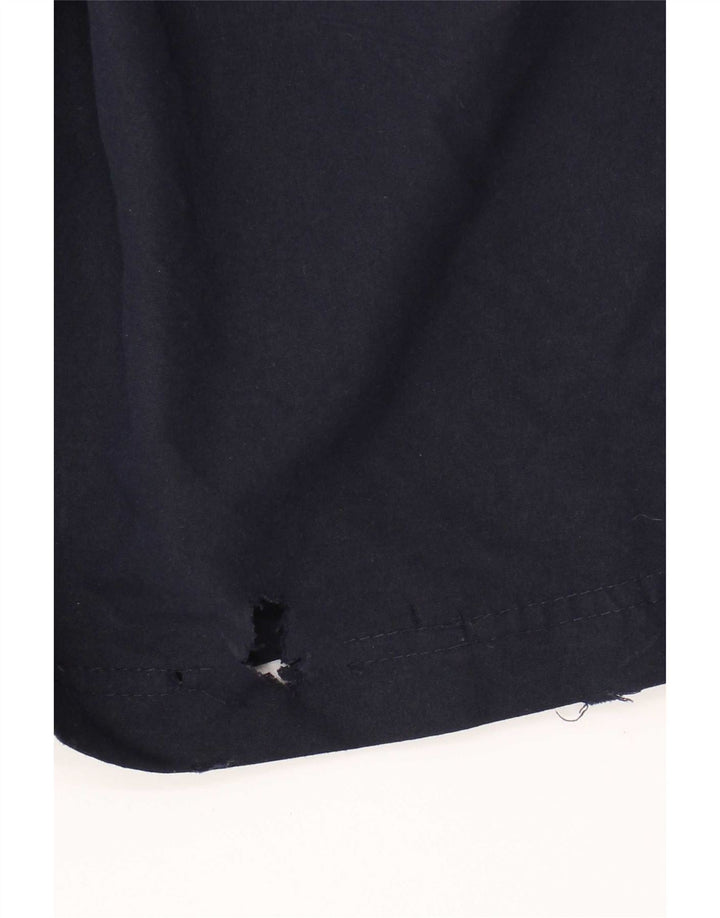 Umbro Short de Sport Graphique Homme Large Bleu Marine Polyester