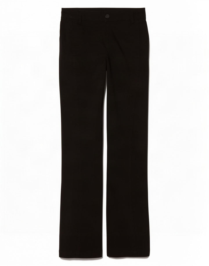 Zara Pantalon décontracté bootcut pour femme Petit W26 L30 Noir