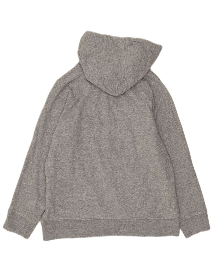 Levi's Pull à Capuche Graphique Femme UK 44 Gris Moyen Moucheté Coton