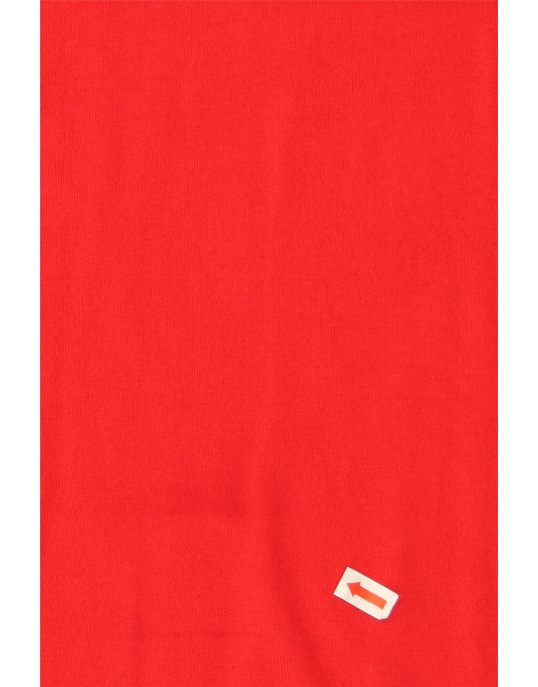 Marks & Spencer Haut coupe régulière à manches longues pour femme UK 10 Petite viscose rouge