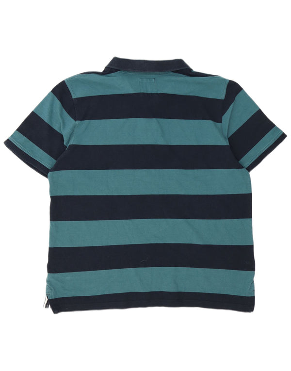 Crew Clothing Polo Homme 3XL Bleu Rayé Coton