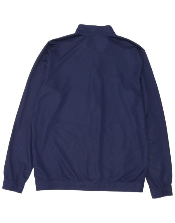 Adidas Veste de survêtement pour homme Taille L Bleu marine Polyester