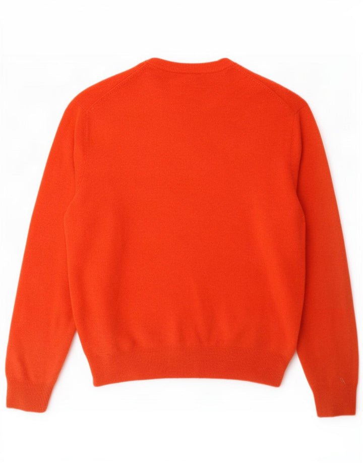 Polo Ralph Lauren Pull ras du cou pour homme en laine orange moyen