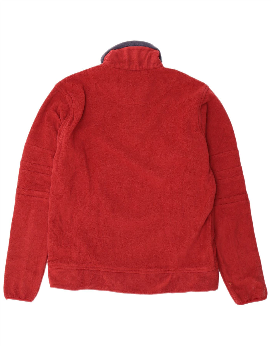 LOTTO Pull Polaire Col Zippé Homme XL Rouge Polyester