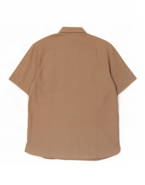 Calvin Klein Jeans Chemise à manches courtes pour homme 2XL Beige