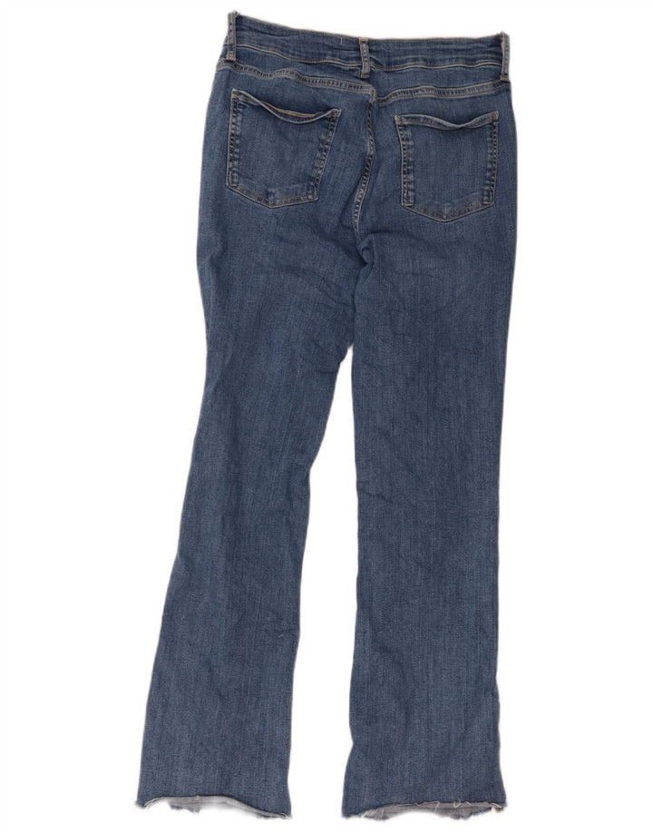 Zara Jean Bootcut Femme EU 40 Moyen W30 L29 Bleu