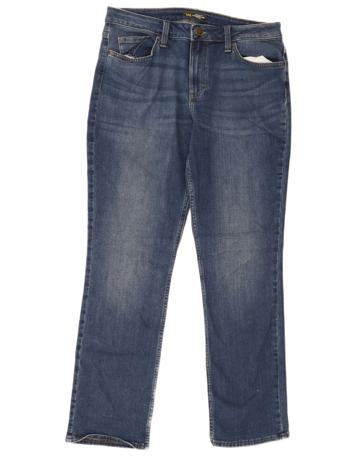 Lee Jean droit taille moyenne pour femme W31 L31 bleu coton