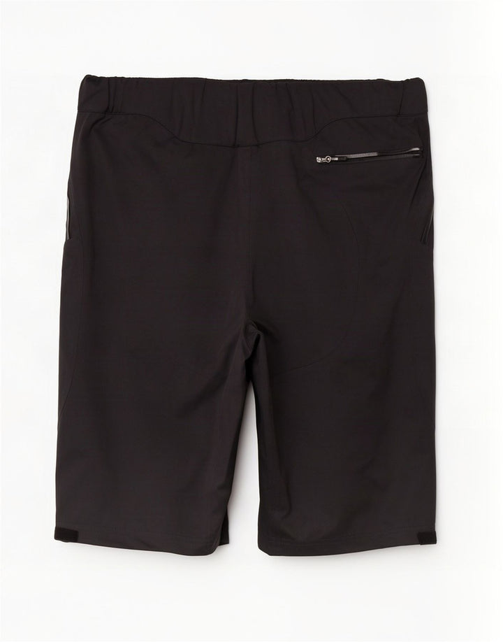Short cargo de randonnée graphique pour homme W32 en polyester noir moyen
