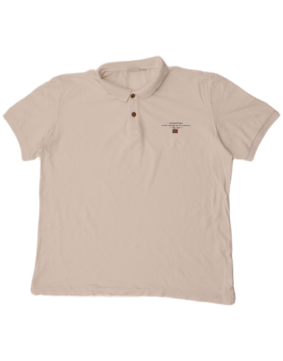 Napapijri Polo Homme 2XL Blanc