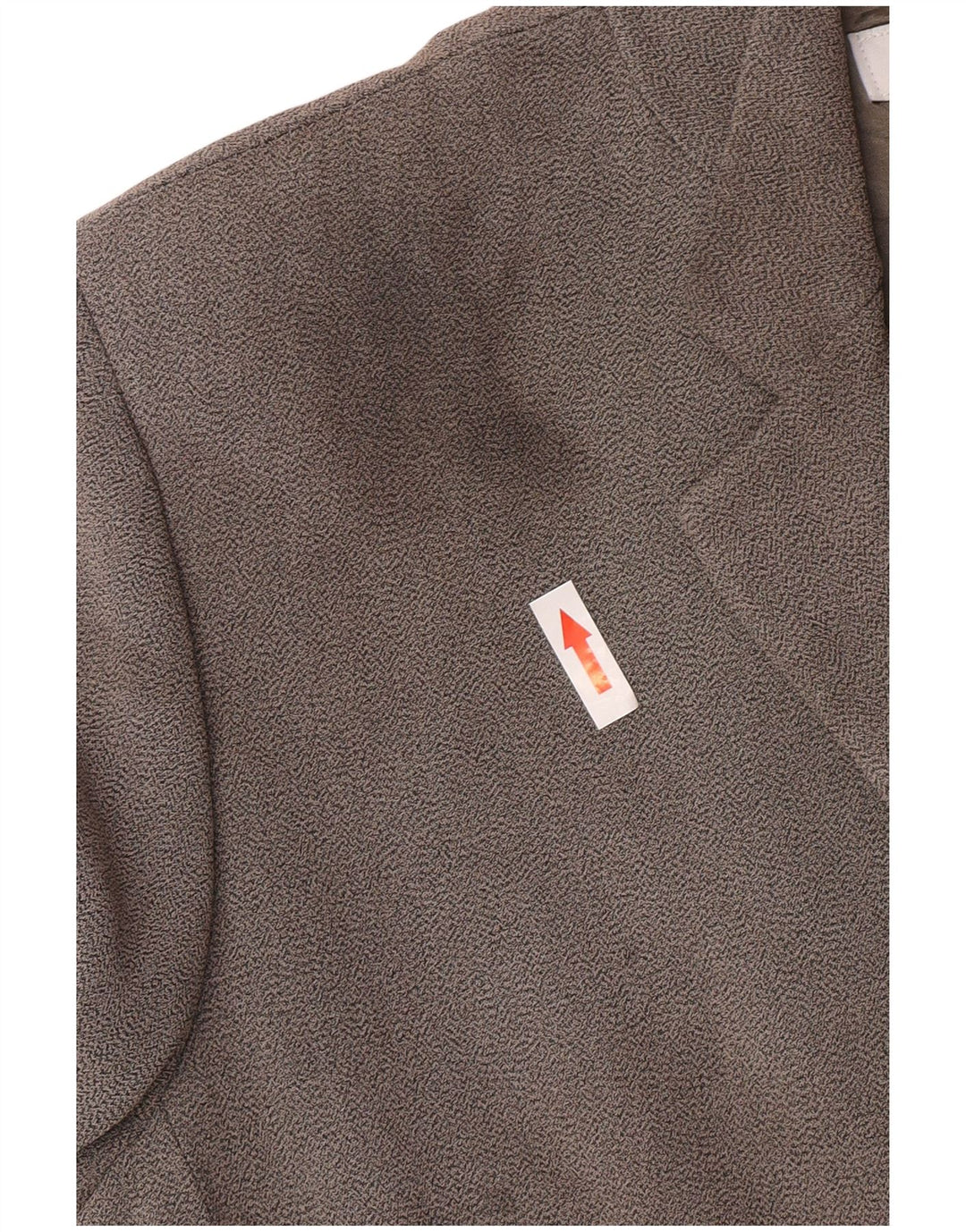 Marella Veste Blazer 2 Boutons Femme UK 16 Large Gris Viscose