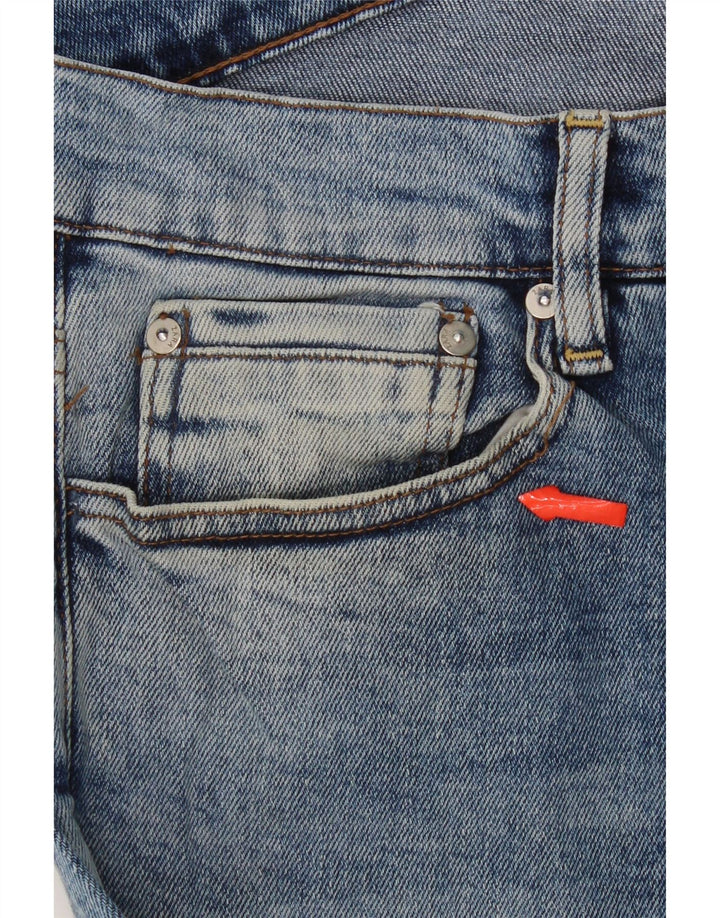 Zara Jean Slim Homme Taille 42 Large W32 L31 Bleu