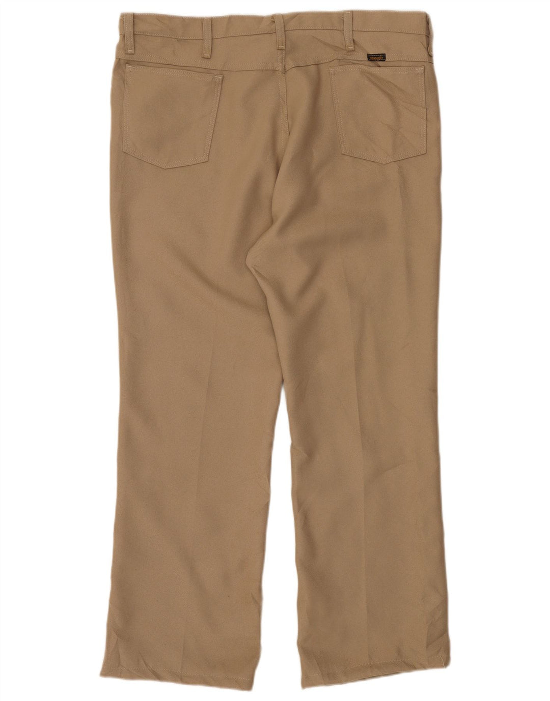 Wrangler Pantalon décontracté droit pour homme W40 L29 Beige Polyester