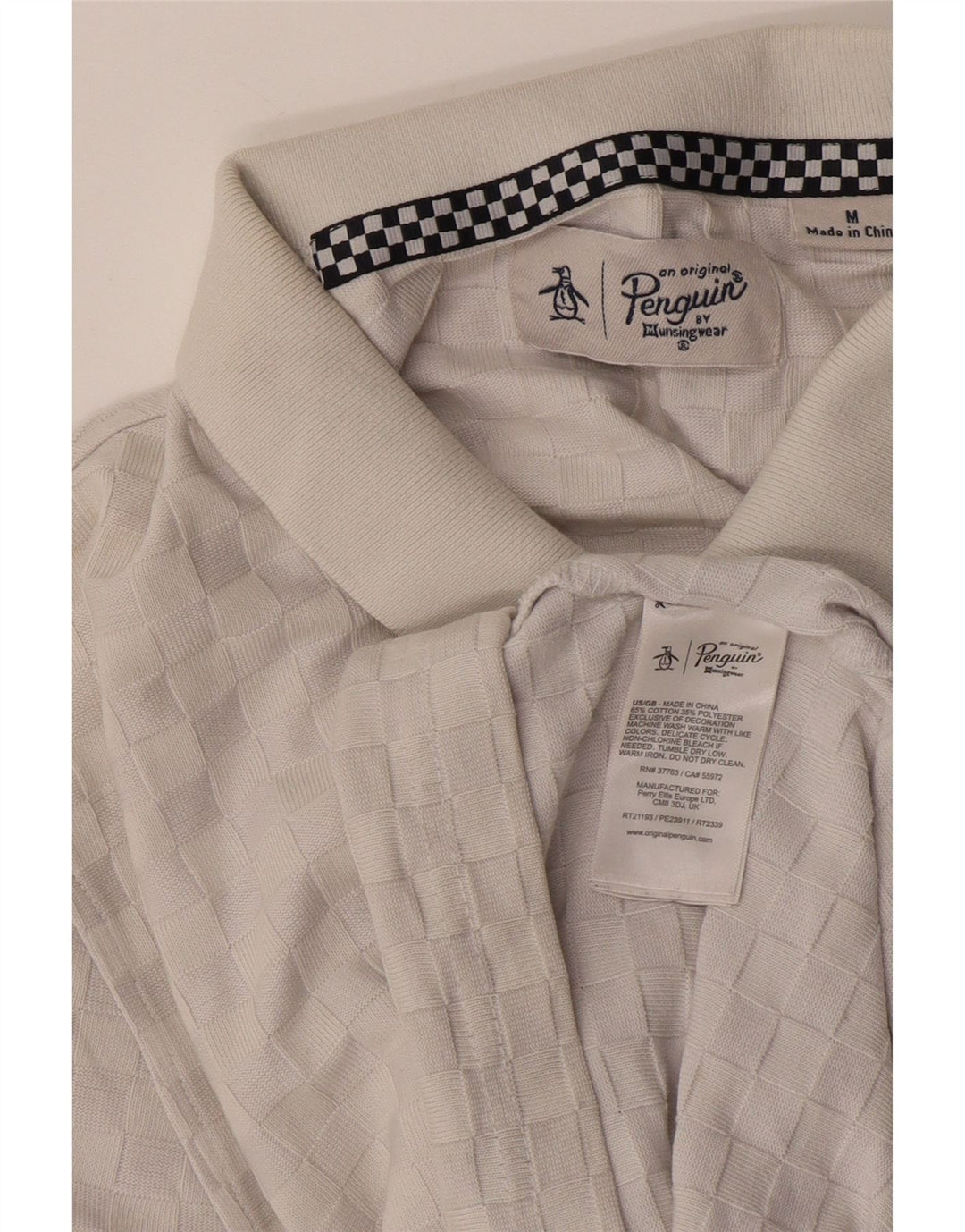Penguin Polo Homme Gris Moyen Coton