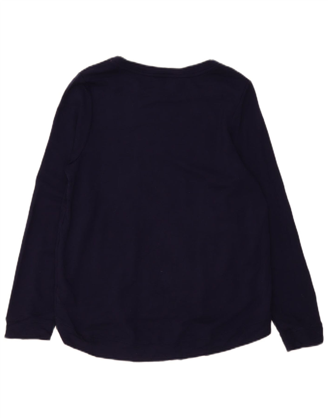 Oasis Sweat-shirt surdimensionné graphique pour femme UK 10 Small Bleu marine