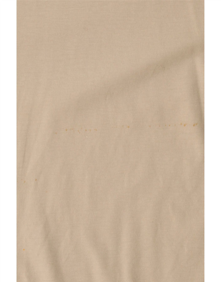 PUMA Mens Graphic T-Shirt Top Medium Beige Cotton Vintage Puma and Second-Hand Puma from Messina Hembry 