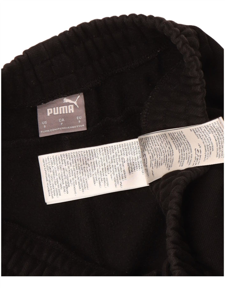 Puma Pantalon de survêtement pour homme en coton noir Taille S